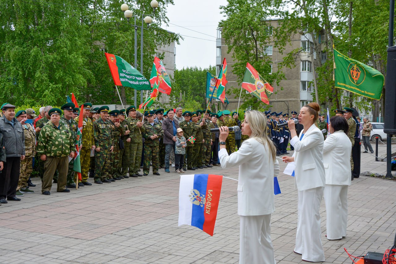 Концерт-митинг, посвящённый 107-й годовщине со дня основания Пограничных войск.