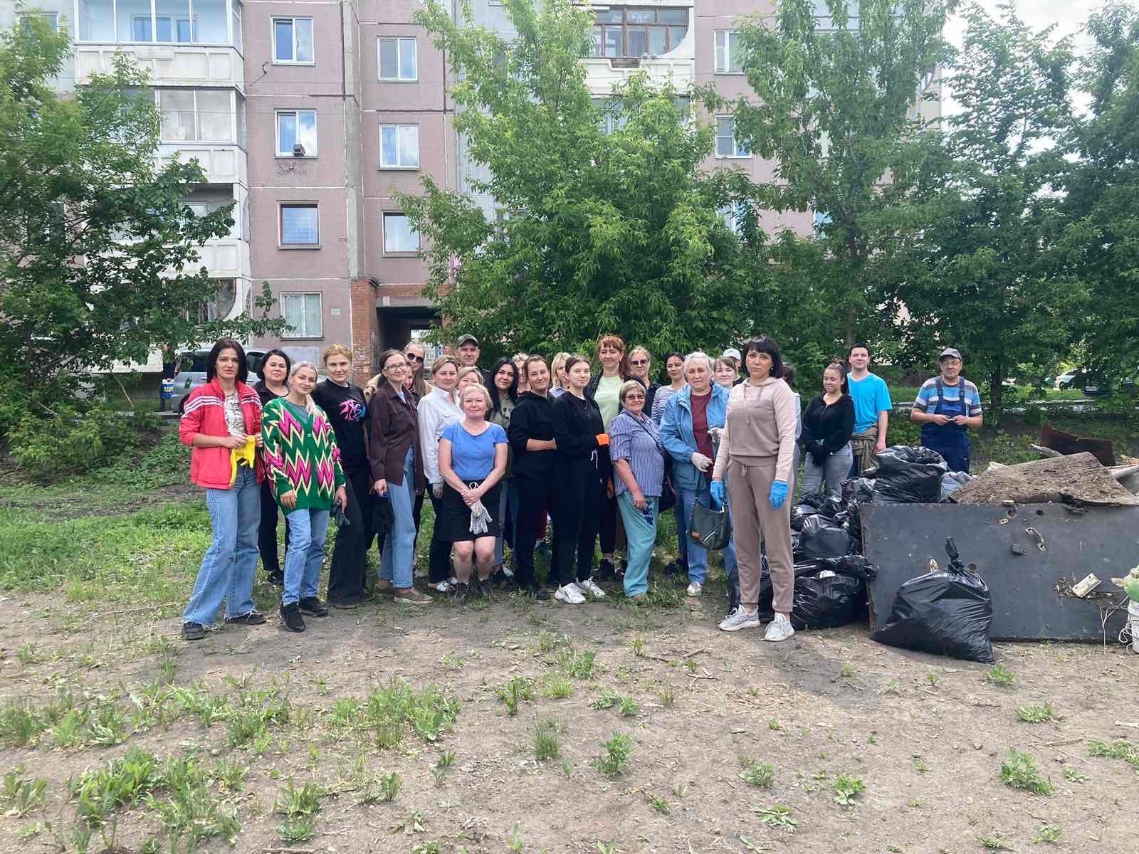 В городе Ачинске прошла санитарная пятница.