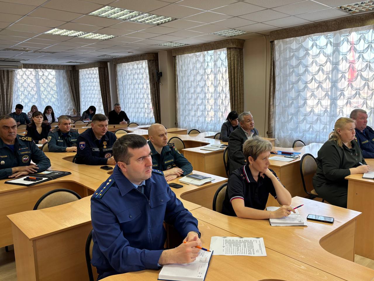В Ачинске состоялась Комиссия по предупреждению и ликвидации чрезвычайных ситуаций и обеспечению пожарной безопасности города..