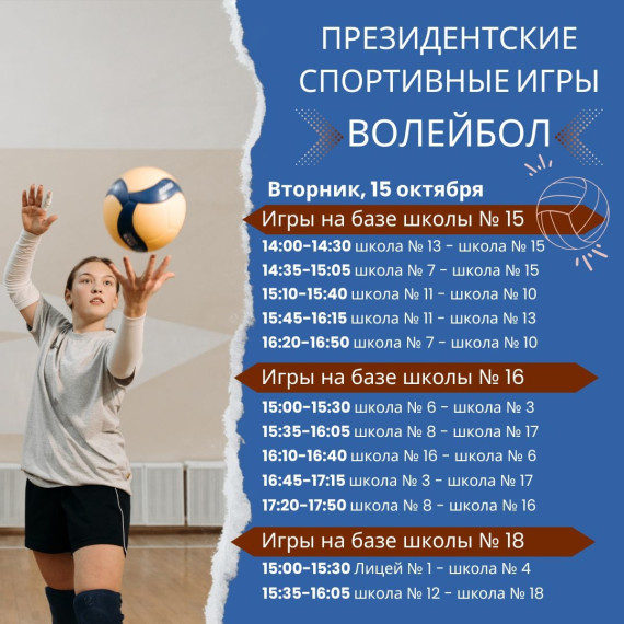 «Президентские спортивные игры» Волейбол. «Президентские спортивные игры» Волейбол.